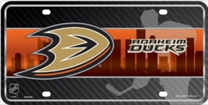 ANAHEIM DUCKS License Plate, NHL Hockey Team Metal Auto Sign  - Picture 1 of 1
