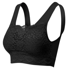 2024 Genie Milana Spitze Sport BH Blumen Cami Top Pads Damen Unterwäsche - Bild 1 von 12