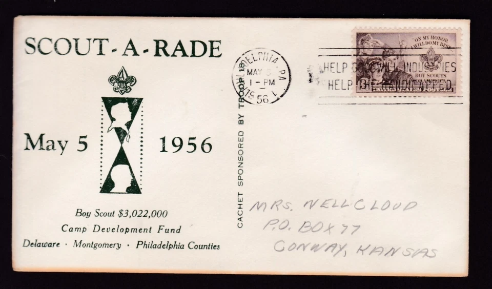BOY SCOUTS, SCOUT-A-RADE, 1956, CAMP DEVELOPMENT FUND - Image 1 of 1