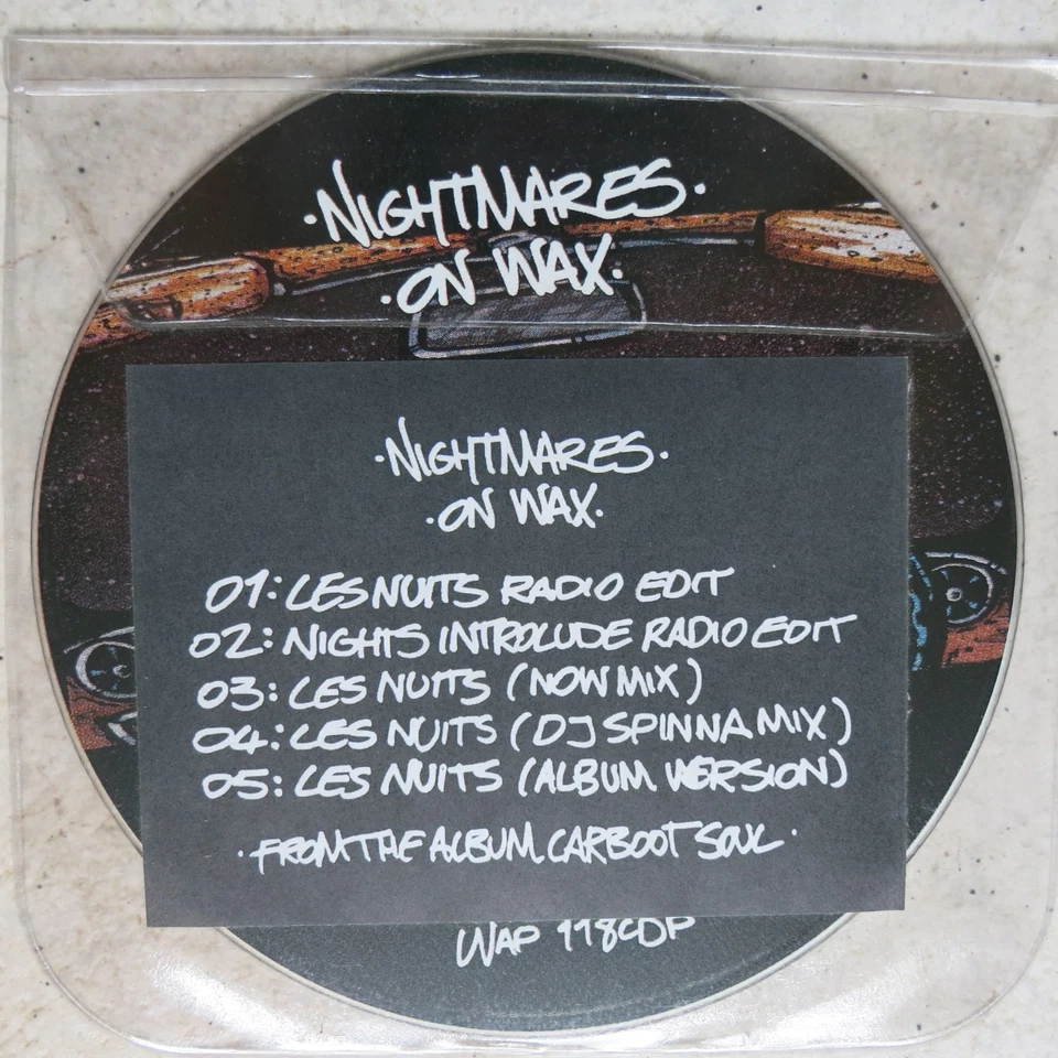 Nightmares On Wax – Les Nuits Warp Records – WAP 118 CDP Promo in sticked sleeve - Bild 1 von 1