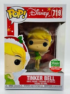 FUNKO POP TINKER BELL CHRISTMAS DISNEY CYBER MONDAY LIMITED SHOP EXCLUSIVE