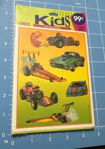 Vintage HOT RODS Cars 1993 Hallmark Stickers! NEW Sealed - Picture 1 of 2