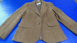 Vintage Nordstrom Point of View Cord Sakko/Blazer 8 braun Hongkong 100% Baumwolle - Bild 1 von 13