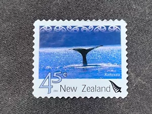 NEW ZEALAND 2004 SCENIC DEFINITIVES 45C KAIKOURA WHALE TAIL - FINE USED - Picture 1 of 1