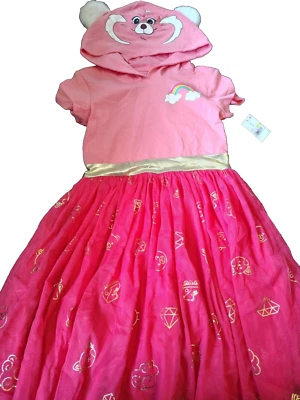 Disney Pixar Turning Red Mei Lee hooded tutu dress size M 7/8 Cosplay Pink - Image 1 of 4