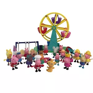 Juego de columpio rueda de la fortuna Peppa Pig & Friends balancín y 20 figuras - Imagen 1 de 12