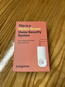 Kangaroo Home Security Motion Sensor - White A0001 New Open Package. - Picture 1 of 6