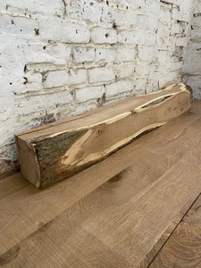 British Oak Posts Beam Lintel Reclaimed Character Mantel Board Plank Slab - Picture 1 of 11