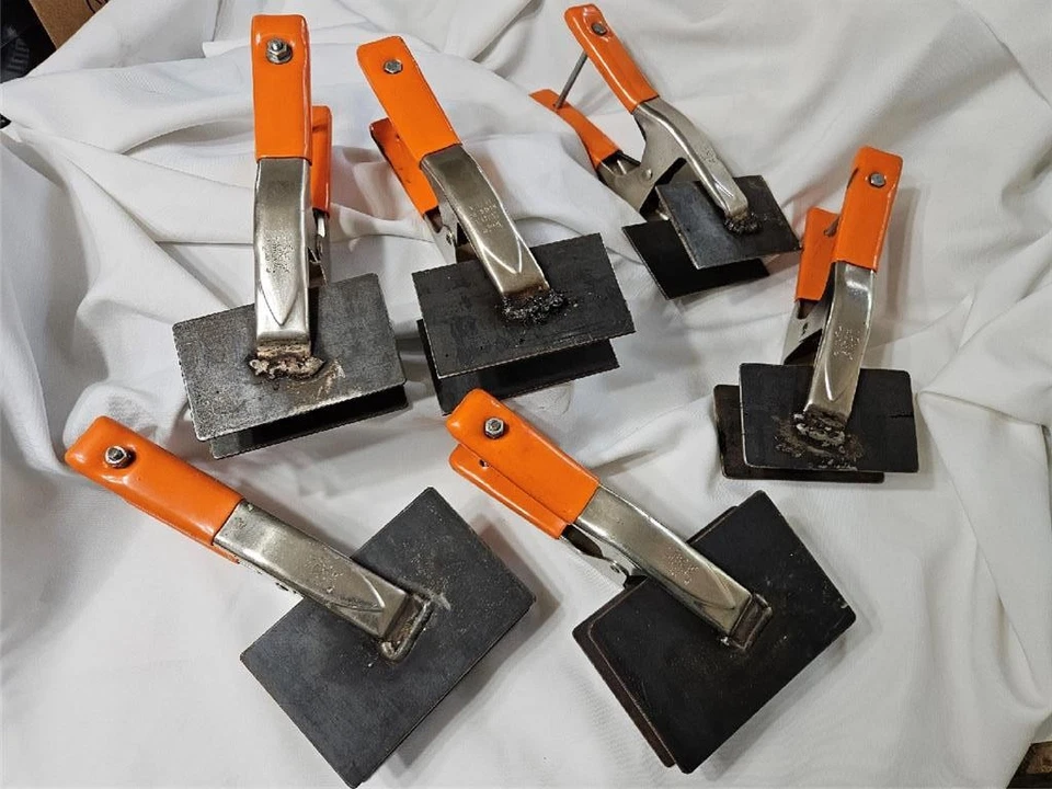 Custom Made Fabricator Pony 3203 Holding Clamps - USA Made - Set of 6 Clamps - Image 1 of 4