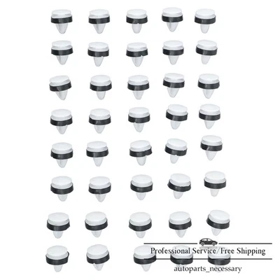 40x clips de moldura acampanados para guardabarros de rueda para Ford EcoSport Expedition 2018-2022 Foto 1 de 4