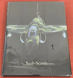 The Saab-Scania Story Hardcover Second Printing 1987 Corporate History 50 Years - Picture 1 of 22