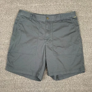 Pantaloncini Howler Bros uomo 38x8 Clarksville Walk grigio tela utility tasche twill - Foto 1 di 9