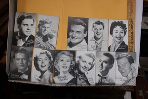 Vintage Arcade Ausstellung Foto Karte Lot Connie Haines Pat Boone Dinah Küste - Bild 1 von 5