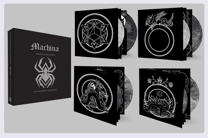 Smashing Pumpkins MACHINA - ARANEA ALBA EDITIO Box Set (Limited Silver Edition) - Image 1 of 1