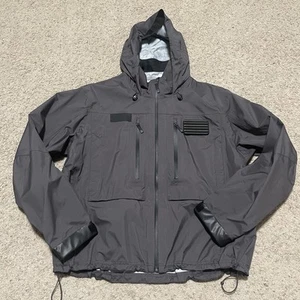 New! Men’s XL Alaskan Hardgear Duluth Trading Stormwall Wading Jacket AKHG Gray - Picture 1 of 12