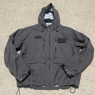 New! Men’s XL Alaskan Hardgear Duluth Trading Stormwall Wading Jacket AKHG Gray - Image 1 of 4