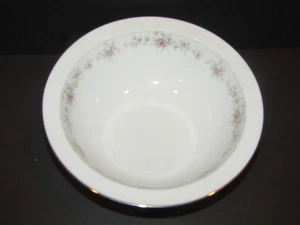 Noritake Ireland THORNTON #3160 REDONDO Servir 9" Cuenco Rosa/Blanco Floral - Imagen 1 de 5