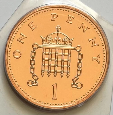 Great Britain 1 Penny 2003 - Portcullis - Brilliant Uncirculated - Image 1 of 4