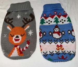 Pet 2pc Sweater Bundle Size Small - Picture 1 of 7