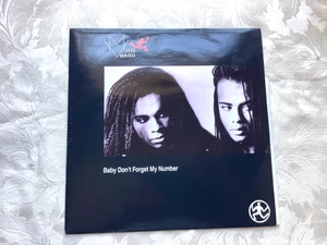 MILLI VANILLI - Baby Don't Forget My Number - 1988 UK 12" Single - COOLX 178-P/T - Picture 1 of 7