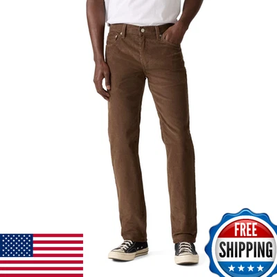 Jeans masculino Levi's 511 slim fit tambor de chuva 36x30 - Novo jeans cinza moderno - Imagem 1 de 3