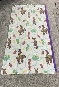 Vintage 1998 Scooby Doo Cartoon Network Haunted Road Trip Blanket Twin 73x70 - Picture 1 of 6