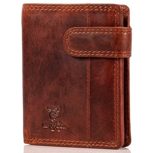 MATADOR Herren Geldbörse Geldbeutel ECHT Leder Geldtasche Brieftasche Braun - Bild 1 von 6