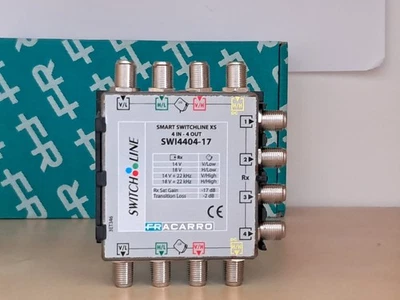 Fracarro Centralina Multiswitch SWI4404-17 4 ingressi e 4 uscite derivate - Immagine 1 di 2