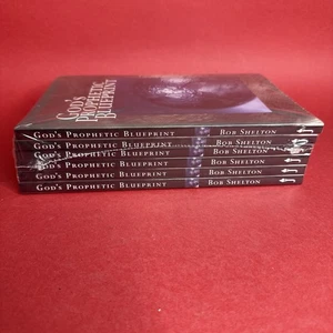 (6) God's Prophetic Blueprint nuovo sigillato Bob Shelton religione studi biblici - Foto 1 di 3