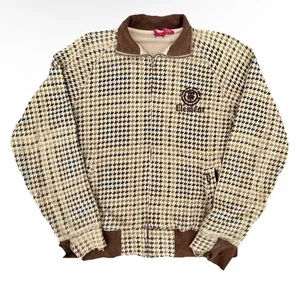 Giacca pied de poule Y2K Element Skateboards full zip - Foto 1 di 11