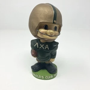Vintage Football Nodder Bobblehead Japan 1960s Lambda Chi Alpha Harolds Club - Picture 1 of 7