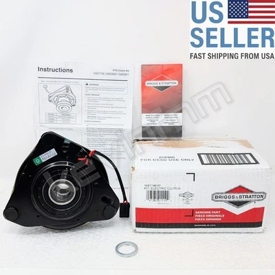 *NUEVO Y GENUINO FABRICANTE DE EQUIPOS ORIGINALES* Kit Briggs & Stratton® 1687746YP, embrague eléctrico OEM cortacésped Foto 1 de 4
