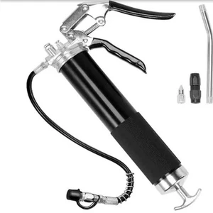 Pistol Grip Grease Gun 6000 PSI Heavy Duty Professional Grease Gun with 17.72... - Picture 1 of 4