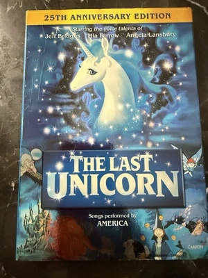 New/Sealed! The Last Unicorn - 25th Anniversary Edition DVD Foto 1 de 4