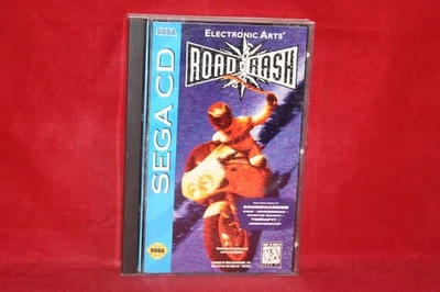 Road Rash (Sega CD, 1995) Authentic Game, CIB Complete - Image 1 of 4