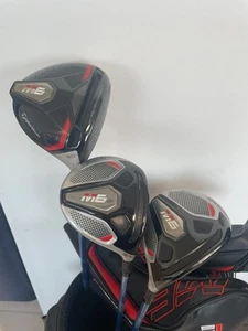 TaylorMade M6 Driver 9° & 3W 15° & 5W 18° Speeder S Shaft Set - Picture 1 of 11