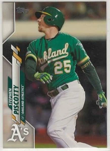 STEPHEN PISCOTTY 2020 TOPPS Series 2 ADVANCED STATS parallel #d /300 Athletics - Picture 1 of 1