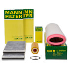 MANN Filterset Filterpaket 3-tlg für BMW 5er E60 E61 525d 530d 163-235 PS M57
