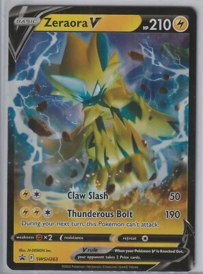 Zeraora V SWSH263 SWSH: Sword & Shield Promo Cards Holo - Image 1 of 2