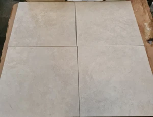Wickes Mayfield Beige 500x500mm Floor + Wall Ceramic Tile - Price Per m2 - Picture 1 of 6