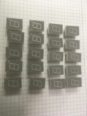 20 Stk LED 7 Segment Anzeige rot QDSP-E1412   HDSP-E101-EF000 Display Anzeige - Bild 1 von 3