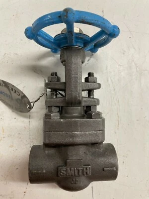 SMITH 0800-0000U Gate Valve 3/4" Class 800 FNPT x SW A105N Forged Steel Trim #8  - Image 1 of 4