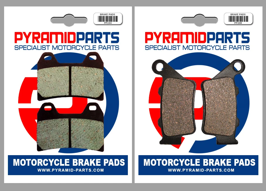 Pastillas de freno delanteras y traseras (2 pares) para Husqvarna SMR 630 04-08 Foto 1 de 1