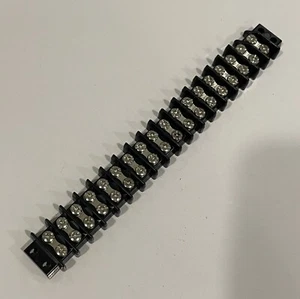 Cinch 18-141 Reihenklemme 20A 250V 14-28AWG 2-reihig 18 Positionen NEU! - Bild 1 von 5