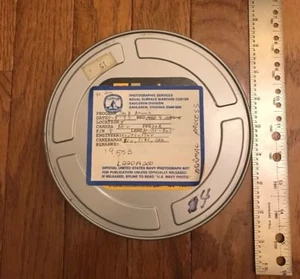 1990’s Vintage US Navy 7” 8mm Metal Film Reel Cans Canisters Cases--EMPTY - Picture 1 of 5