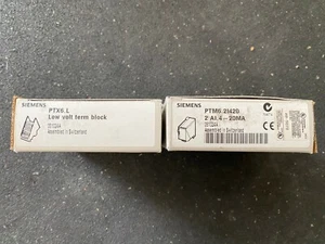 SIEMENS APOGEE PTM6.2I420 con blocco terminale a bassa tensione PTX6.L 051024A / AU-9078 - Foto 1 di 3