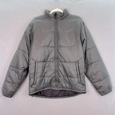 Eastern Mountain Sports -men’s grey full zip puffer jacket lightweight coat SZ M - Image 1 of 4