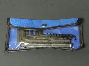 NEW J.H. Williams WS-44 13 Piece SAE Hex Key Set with Pouch USA - Picture 1 of 1