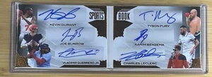 Leaf History Durant/Joe Burrow/Guerrero Jr./Fury/Benzema/Leclerc 2023 - automático/15 - Imagen 1 de 2