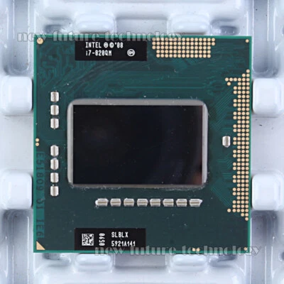 Intel Core i7 i7-820QM SLBLX CPU 1MB Processor 1.73GHz Socket G1 BY80607002904AK - Image 1 of 2